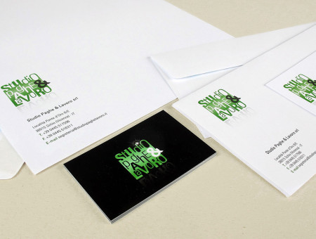 Studio Paghe e Lavoro logo e immagine coordinata